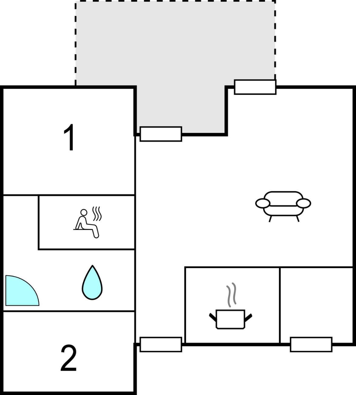 2 Bedroom Nice Home In רשלין מראה חיצוני תמונה